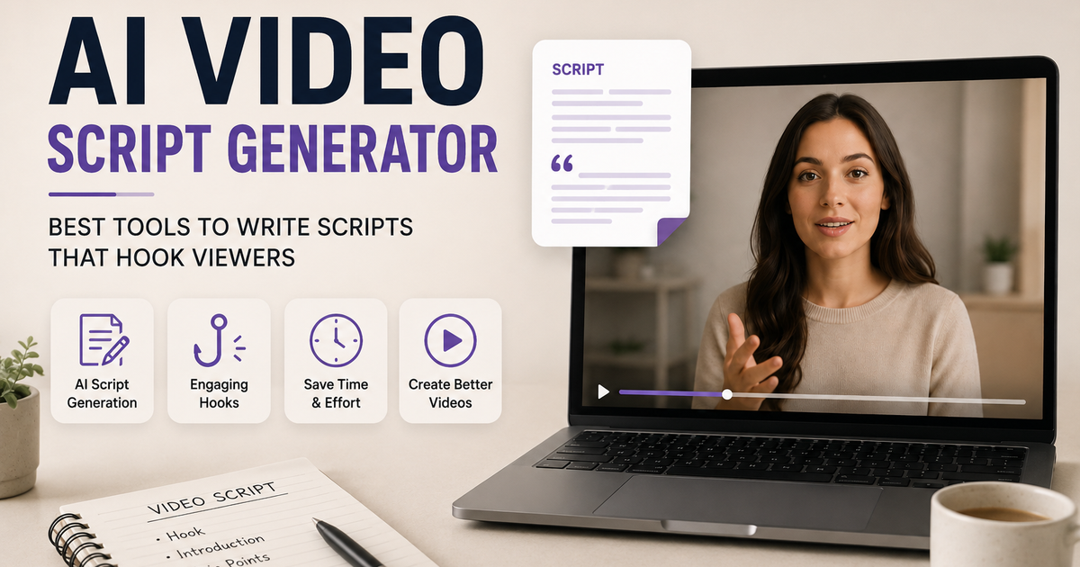 Best AI Video Script Generator: Best Tools to Write Scripts That Hook ...