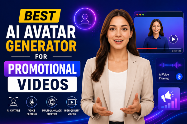 Best AI Avatar Generator for Promotional Videos