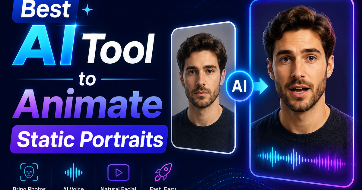 Best AI Tools to Animate Static Portraits in 2026 | Zoice