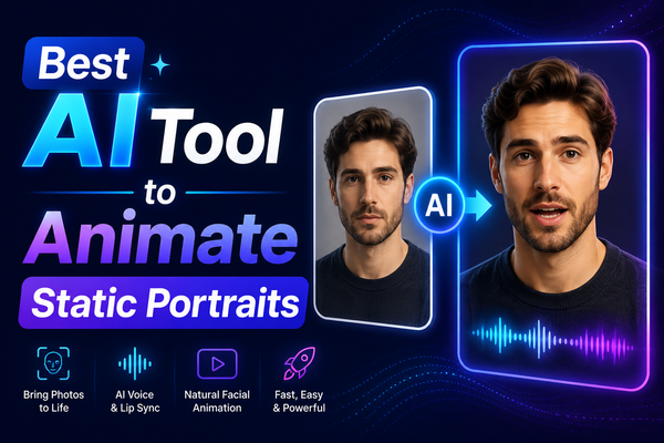 Best AI Tool to Animate Static Portraits