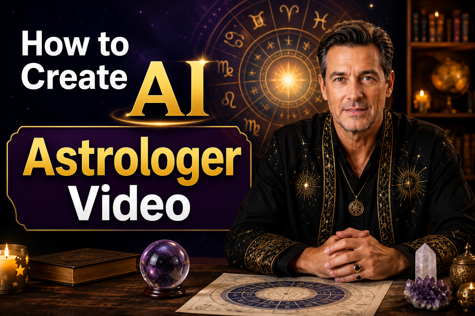 How to Create AI Astrologer Video