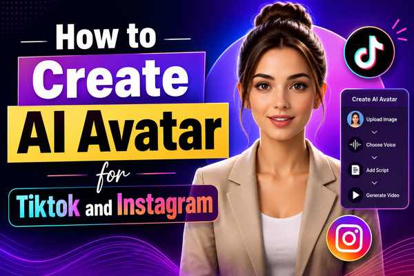 How to Create AI Avatar for Tiktok and Instagram