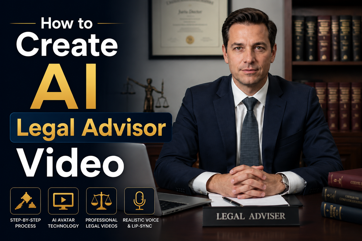 How to Create AI Legal Advisor Video