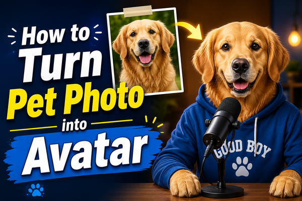 How to Turn Pet Photo into Avatar